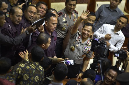 Uji Calon Kapolri, Tito Janji Bangun Institusi