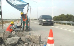 Jelang Mudik Lebaran, Banyak Kerusakan di Jalur Tol Jombang