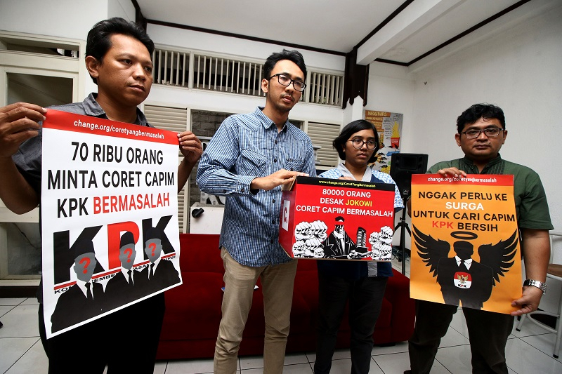 DPR Didesak Gugurkan Calon Pemimpin KPK Bermasalah