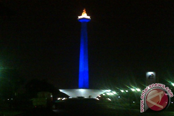 Sambut Hari Peduli Autisme Sedunia, Tugu Monas Akan Berubah 