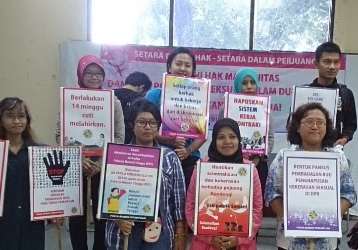 Hari Perempuan Internasional, Pokja Desak Perlindungan dari  Kekerasan Seksual  di Tempat 