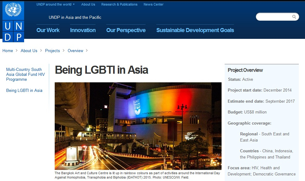 Bappenas Bantah Aliran Dana UNDP untuk Program LGBT