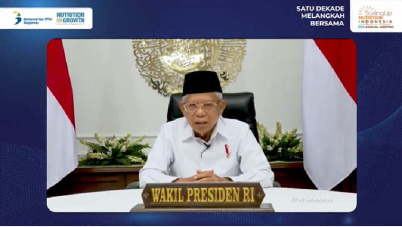 Wapres: Investasi Nutrisi Tingkatkan Peluang dan Kualitas Hidup
