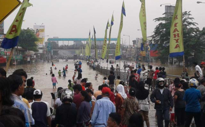 Lokasi Titik Banjir di Jakarta Barat