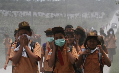 Surakarta Dilanda Hujan Abu