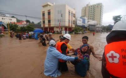 Banjir Kembali Terjang Manado