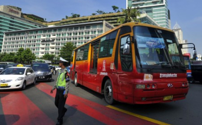 Hari Buruh, Tiga Koridor Bus Trans Jakarta Dialihkan