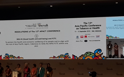 Konferensi APACT ke-12 Dorong Indonesia Ratifikasi FCTC