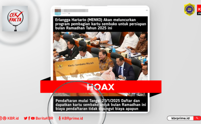 Cek Fakta: Tautan “Pendaftaran Pembagian Kartu Sembako Bulan Ramadan”