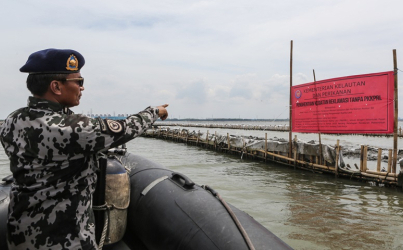 Prabowo Perintahkan Pagar Laut Dicabut?