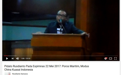 Hina Menteri Susi, Rusdianto Jadi Tersangka