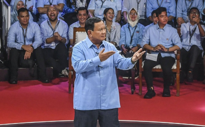 Debat Capres, Prabowo Janji Perkuat Lembaga Hukum