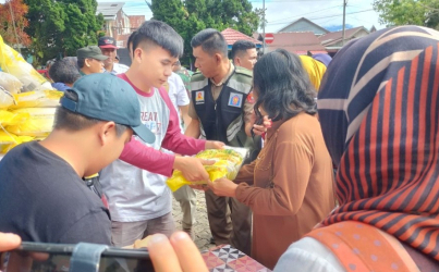 Ribuan KK di Banyuwangi Menerima Bansos 10 Kg Beras