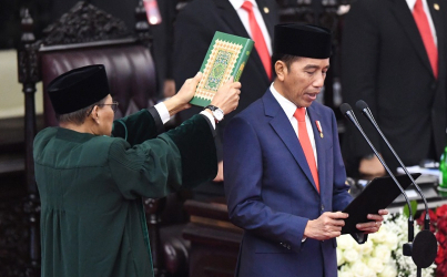 Resmi! Jokowi-Ma'ruf Amin Pimpin Indonesia