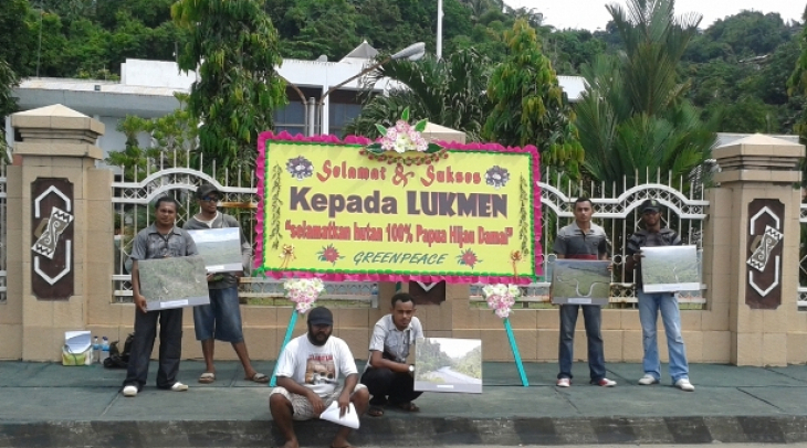 Greenpeace Dukung Pemprov Papua Selamatkan Hutan Greenpeace Dukung Pemprov Papua Selamatkan Hutan