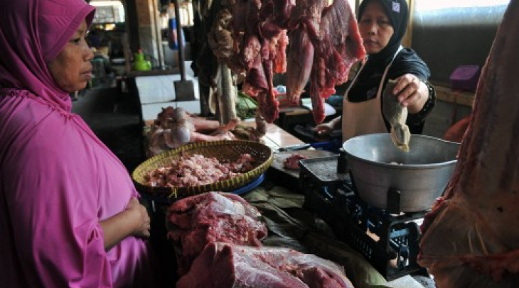 Presiden Minta Harga Daging Segera Distabilkan Presiden Minta Harga Daging Segera Distabilkan