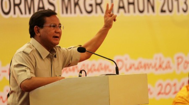 Prabowo: SBY Ingin Turun Panggung dengan Baik Prabowo: SBY Ingin Turun Panggung dengan Baik