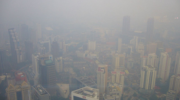 Setelah Dilanda Gelombang Panas, Malaysia Diselimuti Kabut Asap Setelah Dilanda Gelombang Panas, Malaysia Diselimuti Kabut Asap